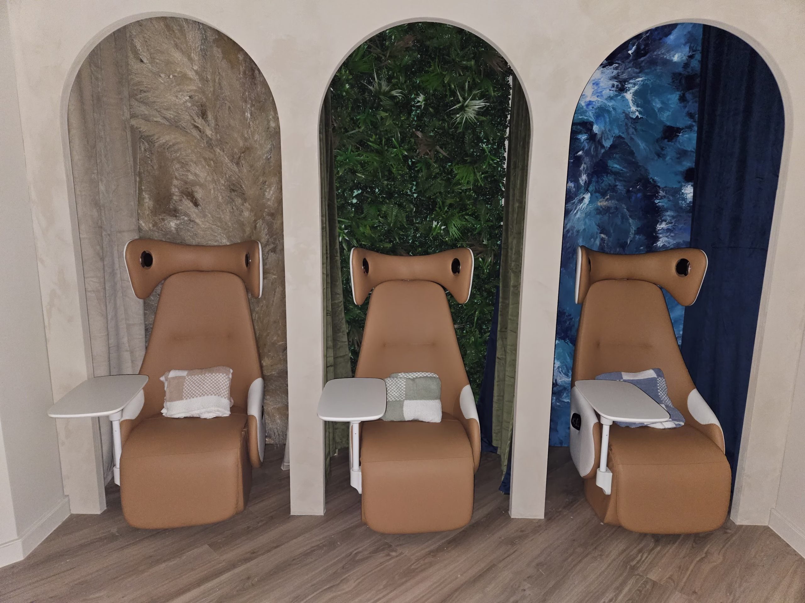 IV and Phlebotomy Lounge at Atrium Medspa where blood testing is performed.